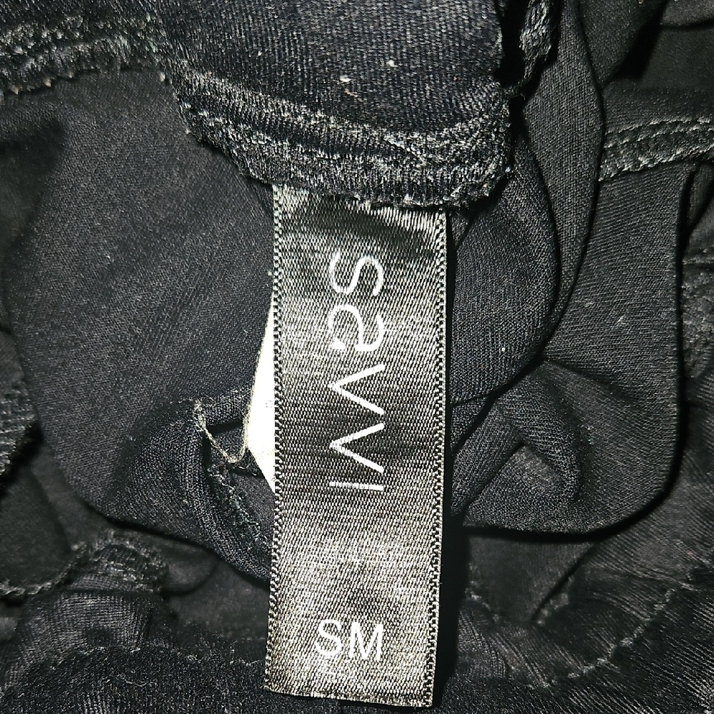 SAVVI Women's  Comfy stretchy Street Joggers BLACK | Size Small - Picture 8 of 9